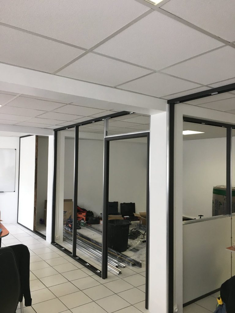 installation cloison bureau marseille